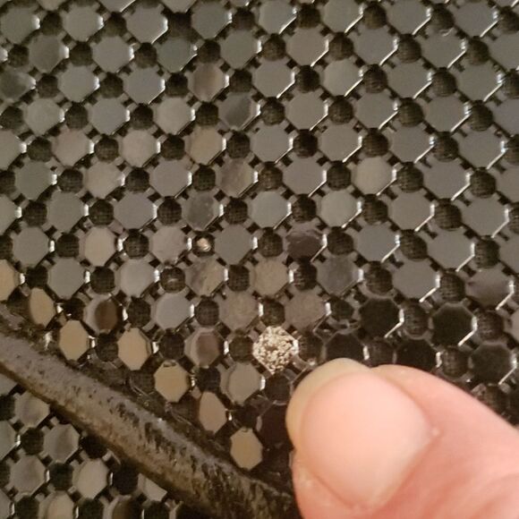 VNTG Evening Black Metal Mesh Crossbody Purse - Picture 8 of 8